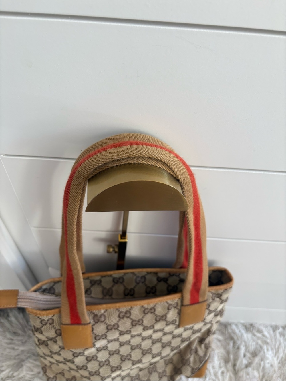 GUCCI Monogram Canvas Tote - Picture 9 of 16